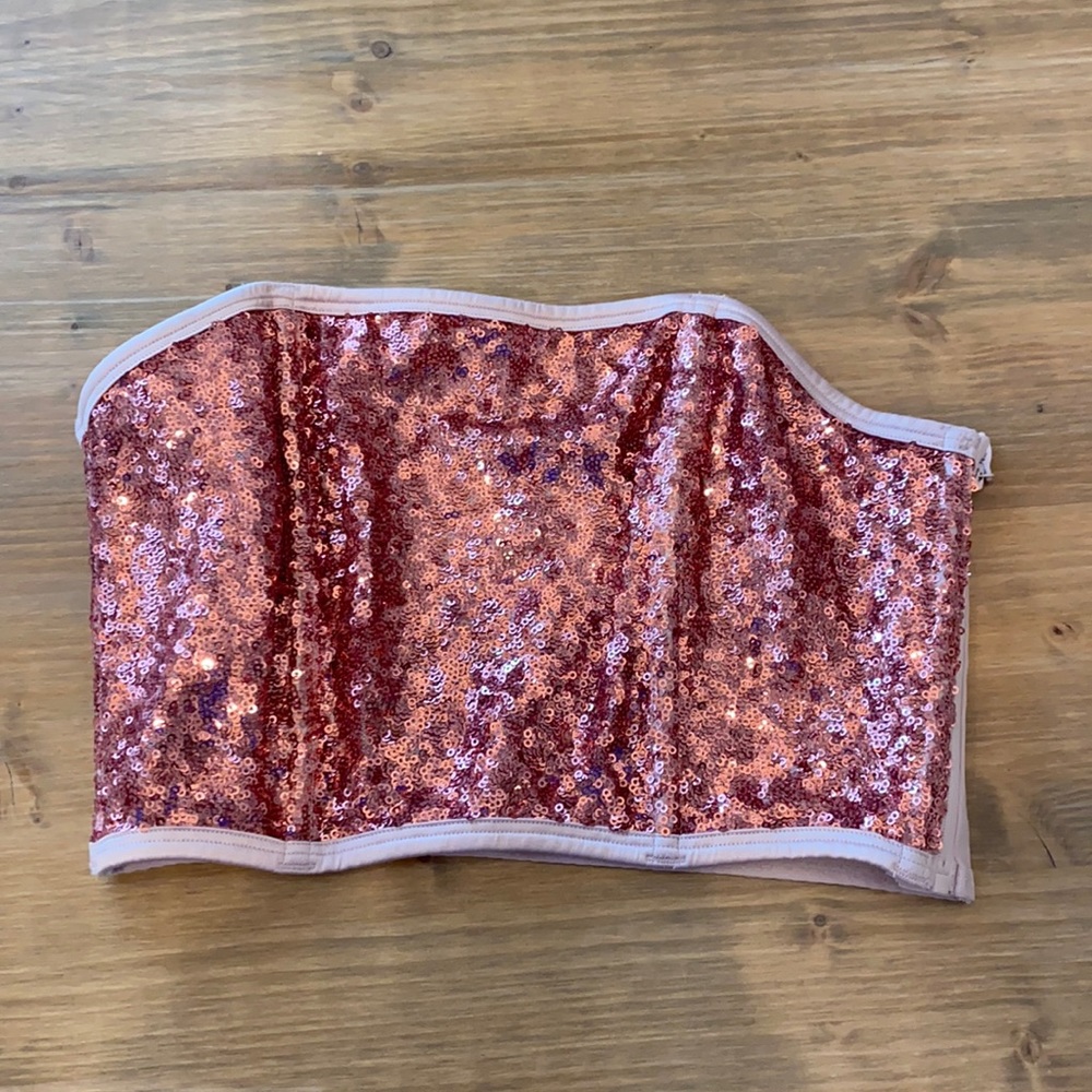 Victoria Secrete sparkle crop top
